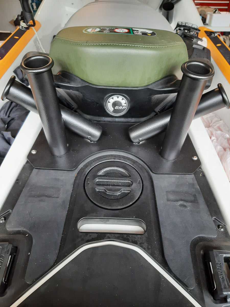 Fish Pro, GTX, RXT Rear Seat Rod Holders GC Jetski Fishing