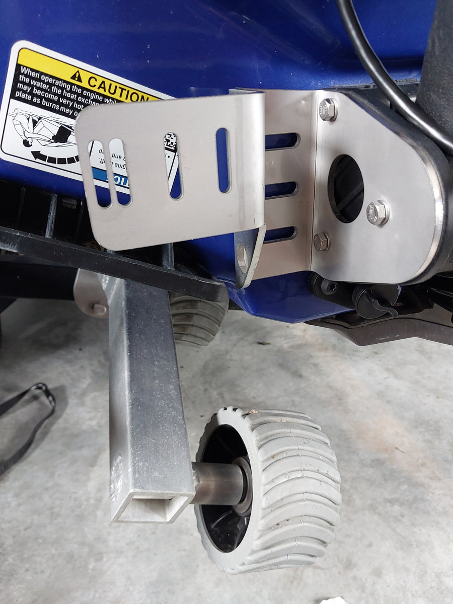 Seadoo transom mounted transducer bracket GC Jetski Fishing