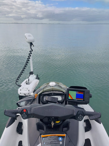 fish pro accessories / GTX Upgraded fish finder mount RH & LH GC Jetski Fishing Please select correct currency for your location Replace or upgrade your rod holders for almost identical cost to the plastic Fish Pro rod holders Rear Seat Rod Holders -