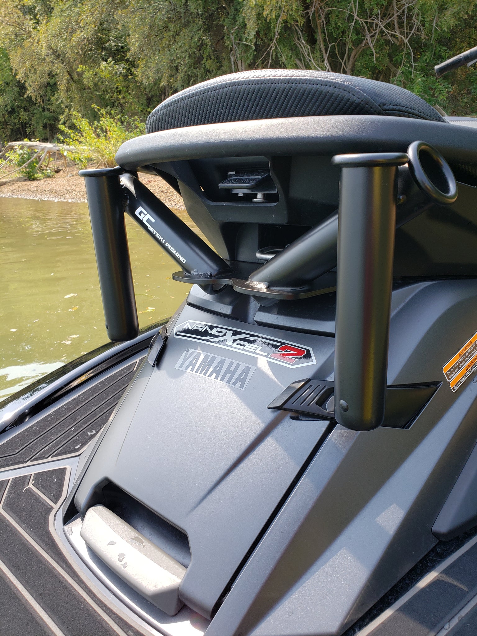 yamaha waverunner fishing rod holder Rack Atlantic Jet Sports Fishing Jet Yamaha Waverunner Rod