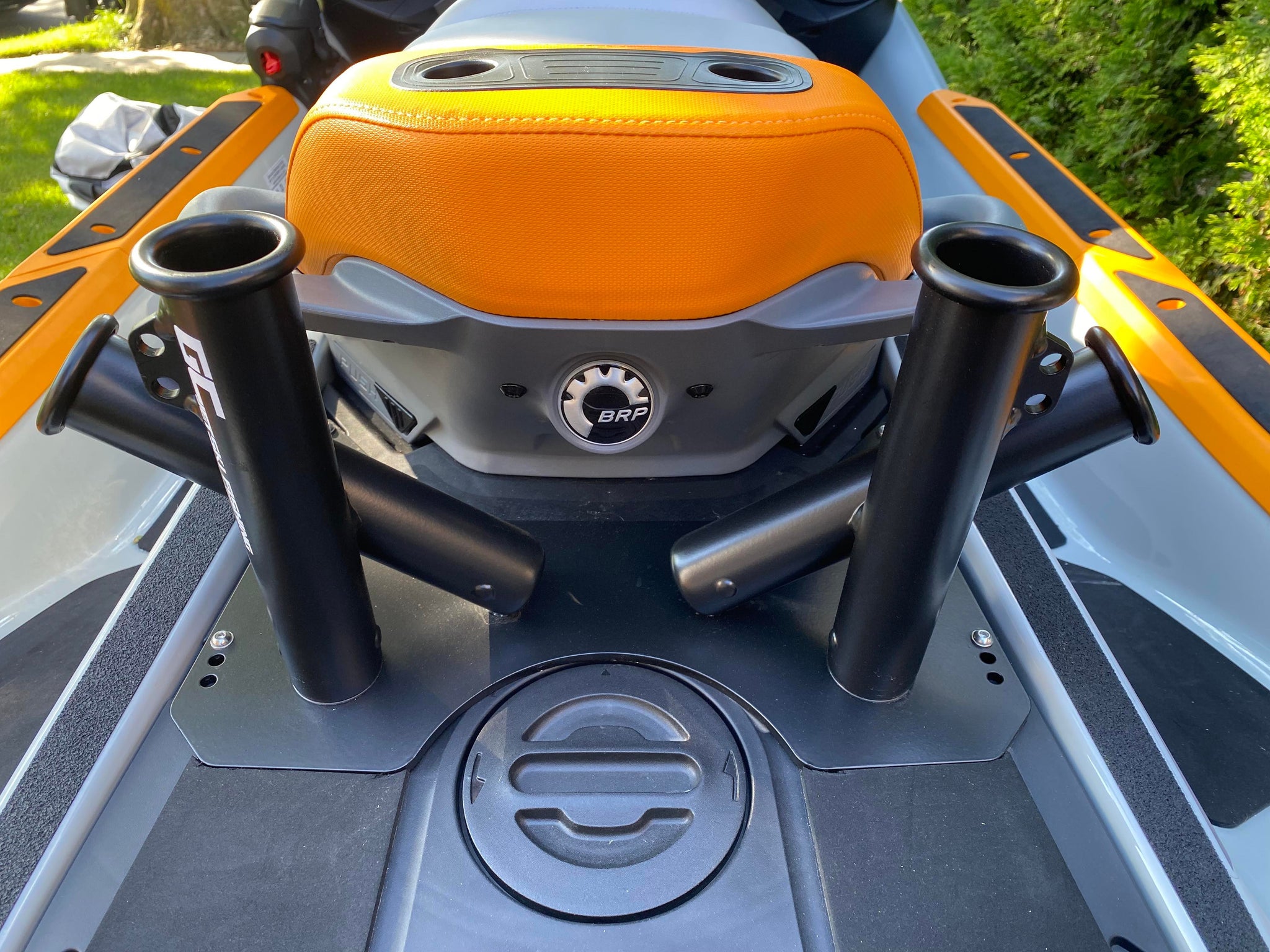 waverunner fishing rod holder Footwell FX 2012 Far superior strength when compared to a plastic style rod holder to eliminate the risk of losing your rod due to broken rod holders Kool PWC Stuff's New Eye