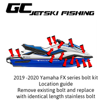 Load image into Gallery viewer, 2019 - 2024 Yamaha Waverunner FX bolt kit