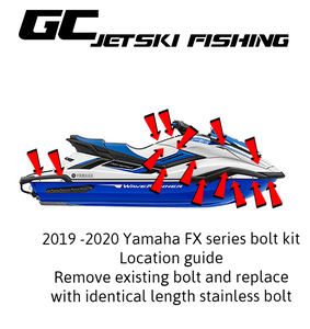 2019 - 2024 Yamaha Waverunner FX bolt kit
