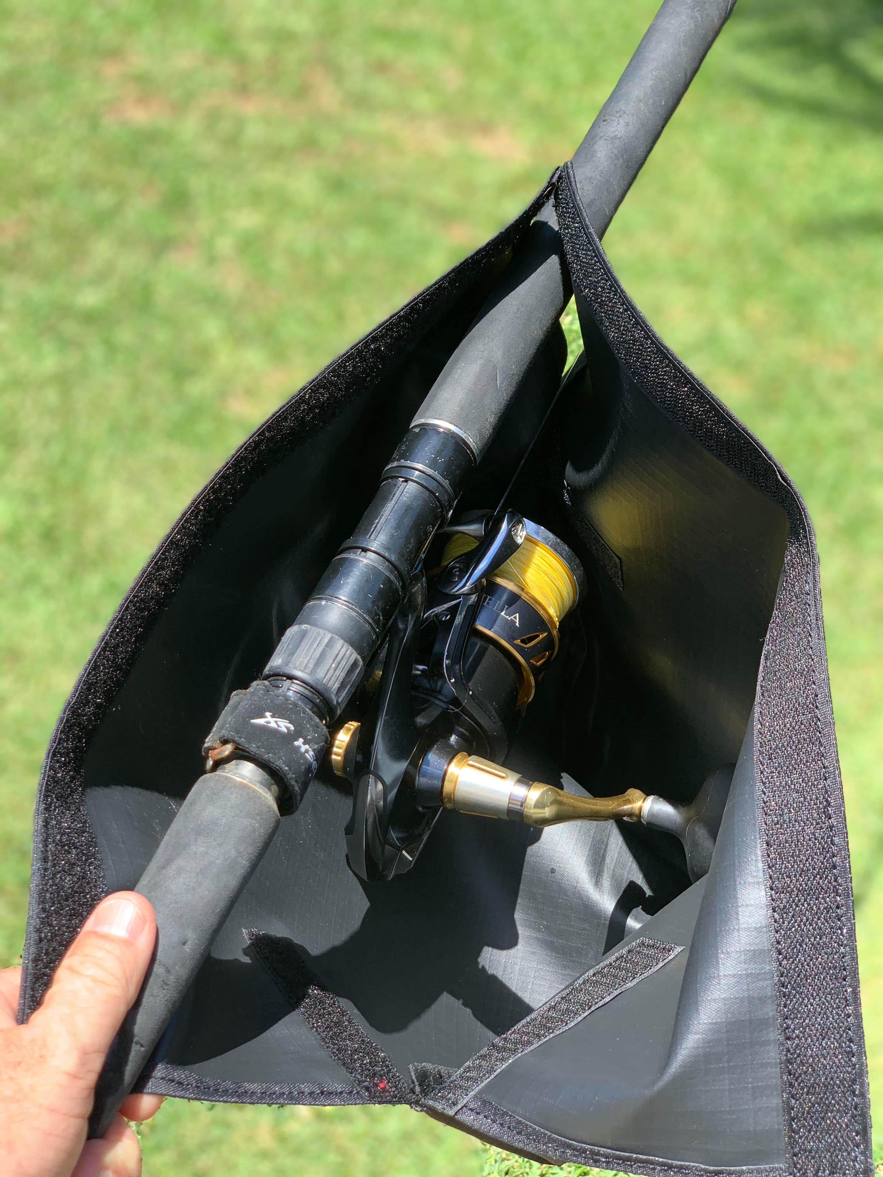 diy fishing reel cover Quickdraw Case keeping your line from getting tangled or abraded. Tom's Leather Fly Reel Cases